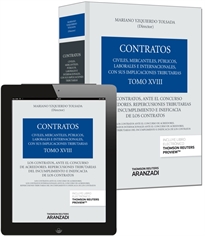 Books Frontpage Tomo XVIII. Los contratos, ante el concurso de acreedores. Repercusiones tributarias del incumplimiento e ineficacia de los contratos (Papel + e-book)