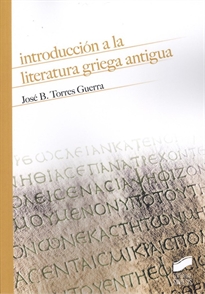 Books Frontpage Introducción a la literatura griega antigua