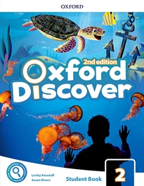 Books Frontpage Oxford Discover 2. Class Book with App Pack 2nd Edition
