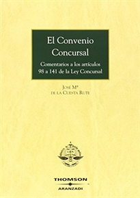 Books Frontpage El convenio concursal - Comentarios a los artículos 98 a 141 de la Ley Concursal