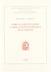 Books Frontpage Sobre la Aegritudo Amoris y otras cuestiones fisiátricas en La Celestina