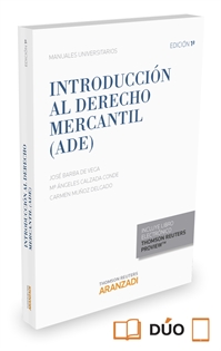 Books Frontpage Introducción al Derecho mercantil (ADE) (Papel + e-book)
