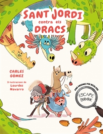 Books Frontpage Escape Book: Sant Jordi contra els dracs