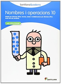 Books Frontpage Nombres I Operacions 10 Amb Solucionari Santillana Quaderns