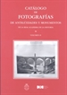 Front pageCatálogo de fotografías de antigüedades y monumentos de la Real Academia de la Historia. Vol. II