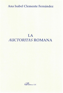 Books Frontpage La Auctoritas Romana
