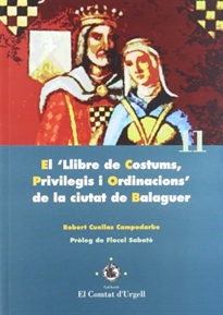 Books Frontpage El "Llibre de Costums, Privilegis i Ordinacions" de la ciutat de Balaguer.