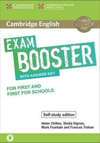 Books Frontpage Cambridge English Booster with Answer Key for First and First for Schools - Self-study Edition