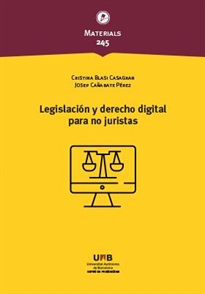 Books Frontpage Legislación y derecho digital para no juristas