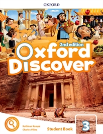 Books Frontpage Oxford Discover 3 Class Book with App Pack 2nd Edition