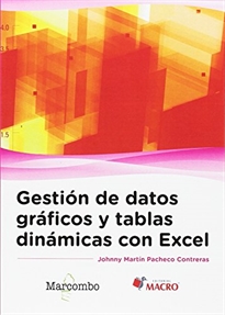 Books Frontpage Gestión de datos gráficos y tablas dinámicas con Excel