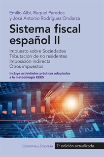 Books Frontpage Sistema fiscal español II (2016)