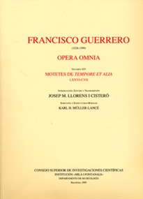 Books Frontpage Opera omnia. Tomo XIV. Motetes de tempore et alia LXXVI-CVII
