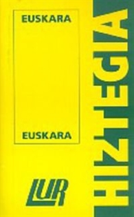 Books Frontpage Mini hiztegia euskara-euskara