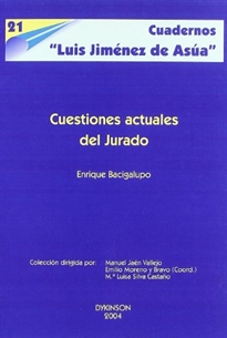 Books Frontpage Cuestiones actuales del jurado