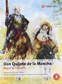 Books Frontpage Don Quijote de La Mancha, ESO. Material auxiliar
