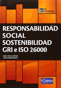 Books Frontpage Responsabilidad Social. Sostenibilidad. GRI e ISO 26000