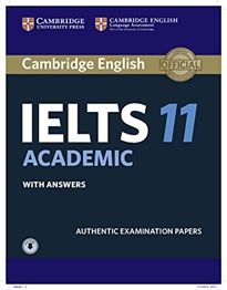 Books Frontpage Cambridge IELTS 11 Academic Student's Book with Answers with Audio