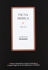 Books Frontpage Fauna ibérica. Vol. 34, Nematoda: Rhabditida