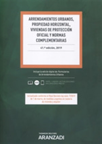 Books Frontpage Arrendamientos Urbanos, Propiedad Horizontal, Viviendas de Protección Oficial y Normas Complementarias (Papel + e-book)