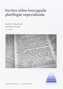 Books Frontpage Escritos sobre lexicografía plurilingüe especializada