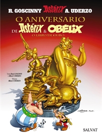 Books Frontpage O aniversario de Astérix e Obélix. O libro de ouro