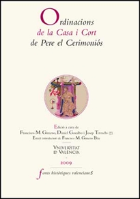 Books Frontpage Ordinacions de la Casa i Cort de Pere el Ceremoniós