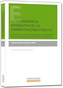 Books Frontpage La transparencia informativa de las Administraciones públicas