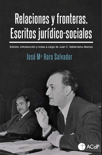 Books Frontpage Relaciones y fronteras. Escritos jurídico-sociales