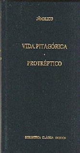 Books Frontpage Vida pitagorica - protreptico