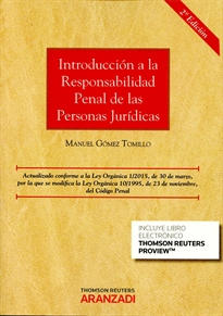 Books Frontpage Introducción a la responsabilidad penal de las personas jurídicas (Papel + e-book)