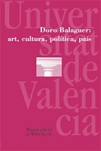 Books Frontpage Doro Balaguer: art, cultura, política, país
