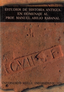 Books Frontpage Estudios de Historia Antigua en homenaje al Prof. Manuel Abilio Rabanal