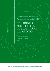 Books Frontpage 75 Aniversario del Instituto Pirenaico de Ecología (CSIC): del Pirineo al estudio de las montañas del mundo