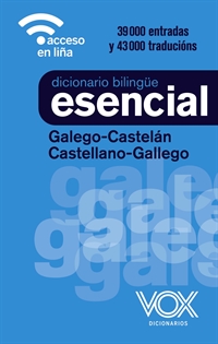 Books Frontpage Diccionario Esencial Galego-Castelán / Castellano-Gallego