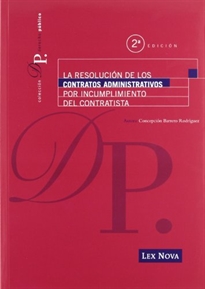 Books Frontpage La Resolución de los contratos administrativos por incumplimiento del contratista