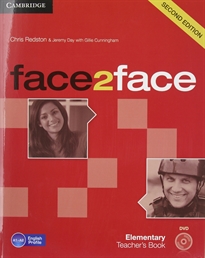 Books Frontpage Face2face Elementary Teacher's Book with DVD 2nd Edition
