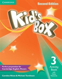 Books Frontpage Kid's Box Level 3 Activity Book with Online Resources 2nd Edition