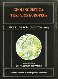 Books Frontpage Geolingüística, trabajos europeos