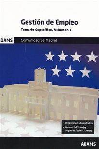 Books Frontpage Temario Específico 1 Gestión de Empleo de la Comunidad de Madrid