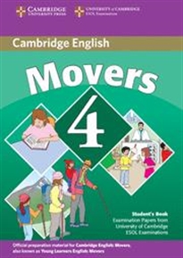 Books Frontpage Cambridge Young Learners English Tests Movers 4 Student's Book 2nd Edition