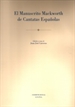 Front pageEl manuscrito Mackworth de cantatas españolas