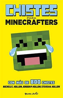 Books Frontpage Minecraft. Chistes para minecrafters