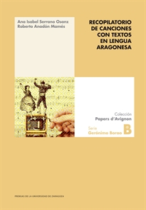 Books Frontpage Recopilatorio de canciones con textos en lengua aragonesa