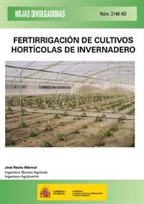 Books Frontpage Fertirrigación de cultivos hortícolas de invernadero