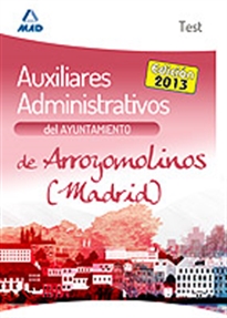 Books Frontpage Auxiliares Administrativos del Ayuntamiento de Arroyomolinos (Madrid). Test