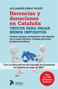 Books Frontpage Herencias y donaciones en Cataluña.Trucos para pagar menos impuestos