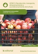 Front pageRecolección, transporte, almacenamiento y acondicionamiento de la fruta. AGAF0108 - Fruticultura