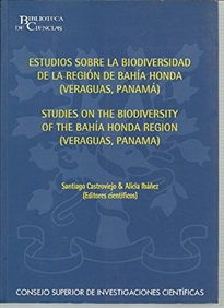 Books Frontpage Estudios sobre la biodiversidad de la región de Bahía Honda, Veraguas, Panamá (Studies on the Biodiversity of the Bahía Honda Región, Veraguas, Panama)