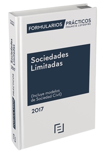 Books Frontpage Formularios Prácticos Sociedades Limitadas 2017